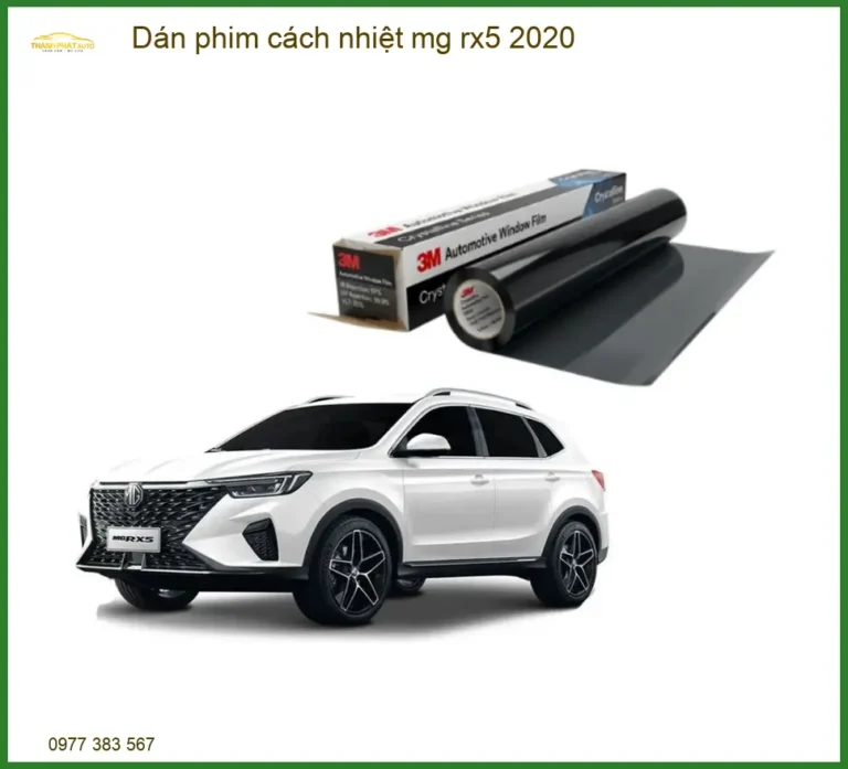 Dán Phim Cách Nhiệt MG RX5 2020 - Địa Chỉ Lắp Đặt Chính Hãng TPHCM