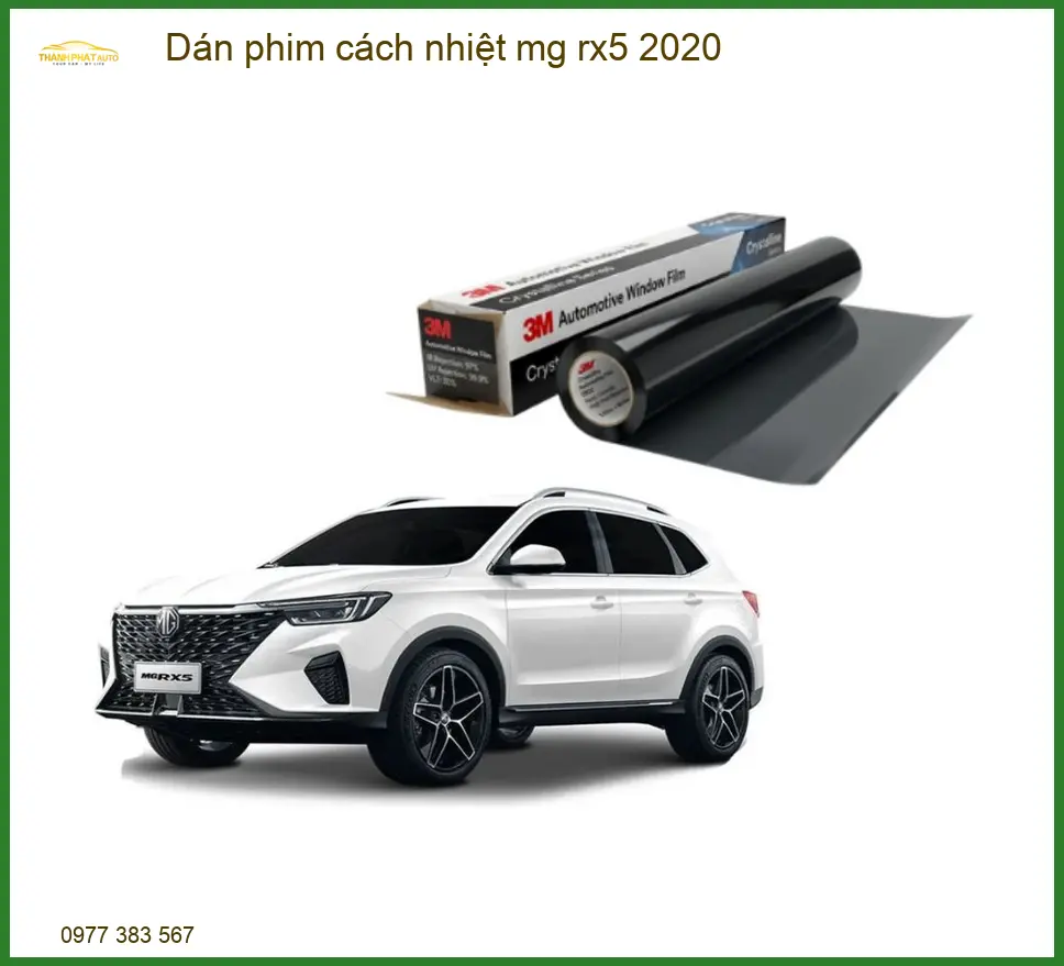Dán Phim Cách Nhiệt MG RX5 2020 - Địa Chỉ Lắp Đặt Chính Hãng TPHCM