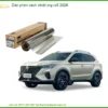 Dán Phim Cách Nhiệt MG RX5 2026 - Trung Tâm Lắp Đặt Uy Tín TPHCM