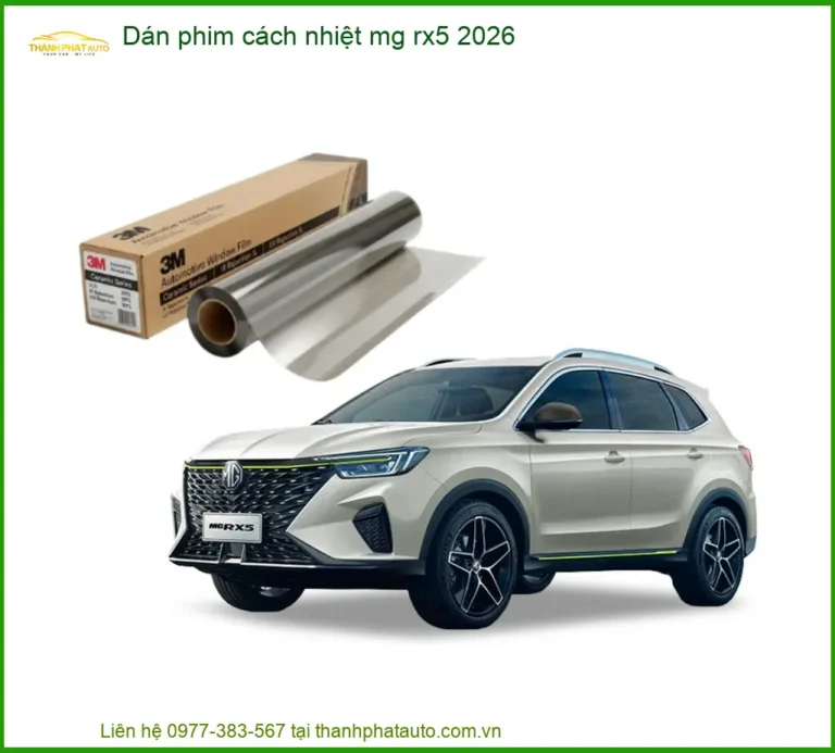 Dán Phim Cách Nhiệt MG RX5 2026 - Trung Tâm Lắp Đặt Uy Tín TPHCM