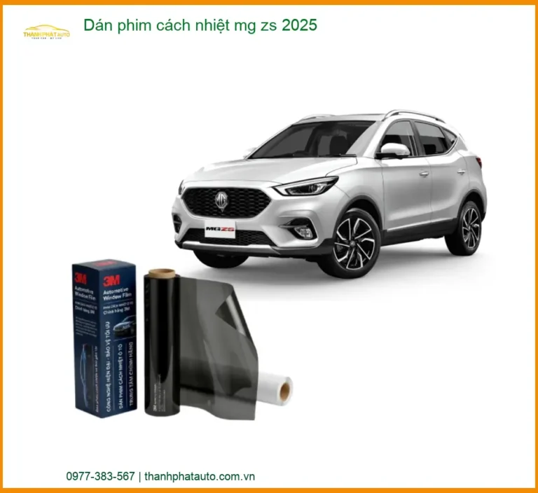 Dán Phim Cách Nhiệt MG ZS 2025 - Trung Tâm Lắp Đặt Uy Tín TPHCM