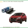 Dán Phim Cách Nhiệt Mitsubishi Attrage 2022 - Trung Tâm Thi Công Chính Hãng TPHCM