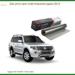 Dán Phim Cách Nhiệt Mitsubishi Pajero 2012 - Địa Chỉ Lắp Đặt Uy Tín TPHCM