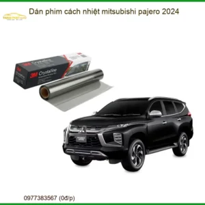 Dán Phim Cách Nhiệt Mitsubishi Pajero 2024 - Trung Tâm Gắn Uy Tín TPHCM