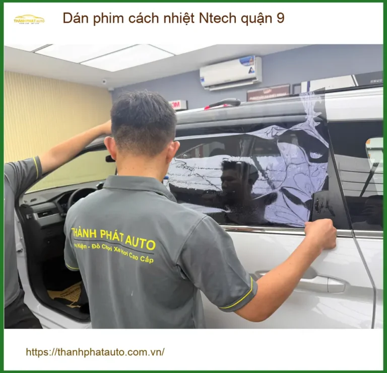Địa Chỉ Dán Phim Cách Nhiệt Ô Tô phim cách nhiệt Ntech quận 9 - Thi Công Chuyên Nghiệp