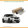 Dán Phim Cách Nhiệt Peugeot 2008 2022 - Trung Tâm Thi Công Uy Tín TPHCM