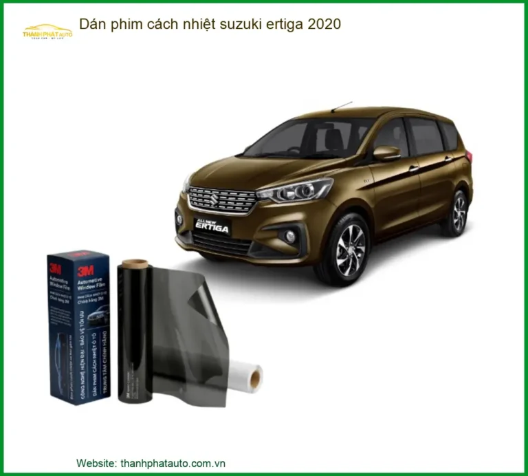 Dán Phim Cách Nhiệt Suzuki Ertiga 2020 - Địa Chỉ Lắp Đặt Uy Tín TPHCM