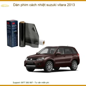 Dán Phim Cách Nhiệt Suzuki Vitara 2013 - Địa Chỉ Lắp Đặt Uy Tín TPHCM