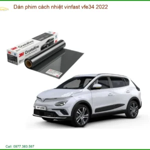 Dán Phim Cách Nhiệt VinFast VF e34 2022 - Trung Tâm Lắp Đặt Uy Tín TPHCM