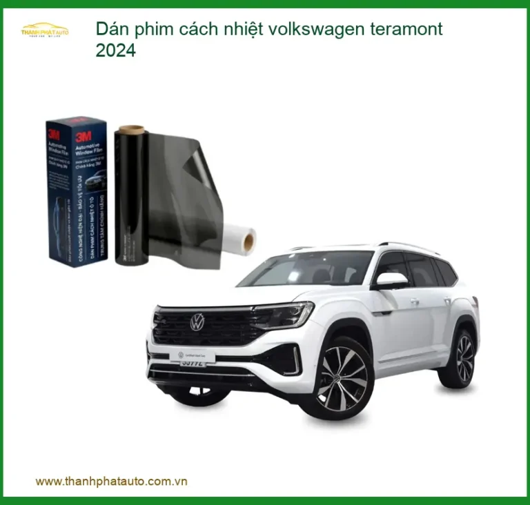 Dán Phim Cách Nhiệt Volkswagen Teramont 2024 - Trung Tâm Lắp Đặt Uy Tín TPHCM