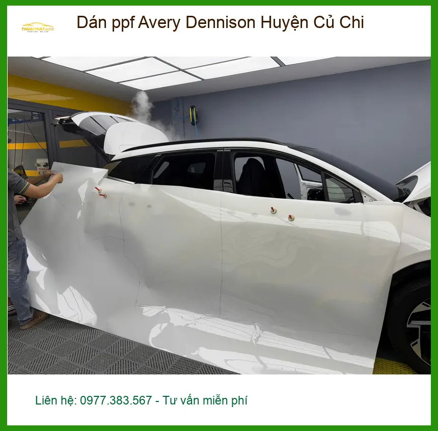 Trung Tâm Dán PPF Ô Tô ppf Avery Dennison Huyện Củ Chi - Thi Công Chuyên Nghiệp