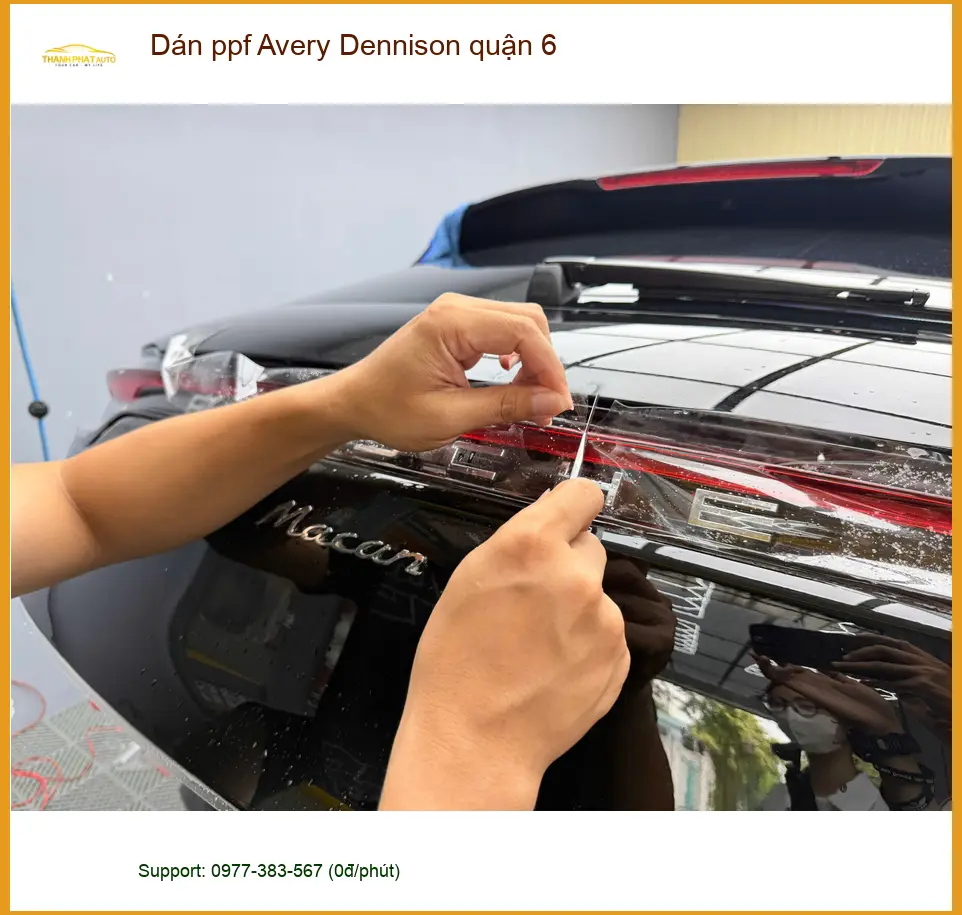 Trung Tâm Dán PPF Ô Tô ppf Avery Dennison quận 6 - Thi Công Chuyên Nghiệp