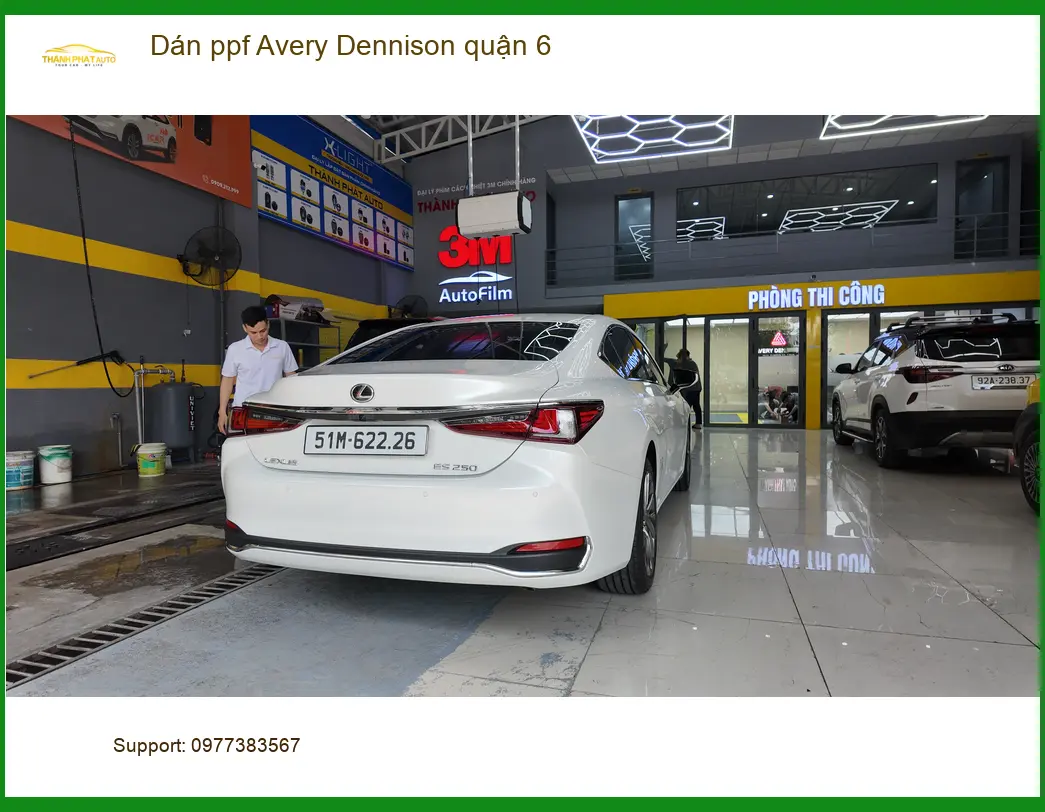 Trung Tâm Dán PPF Ô Tô ppf Avery Dennison quận 6 - Thi Công Chuyên Nghiệp ảnh thực tế 2