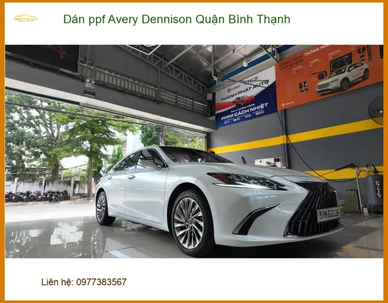 Địa Chỉ Dán PPF Ô Tô ppf Avery Dennison Quận Bình Thạnh - Lắp Đặt Uy Tín TPHCM