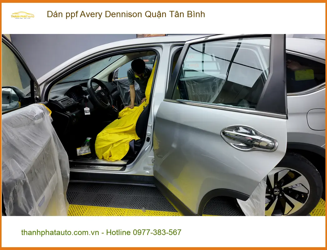 Trung Tâm Dán PPF Ô Tô ppf Avery Dennison Quận Tân Bình - Thi Công Chuyên Nghiệp