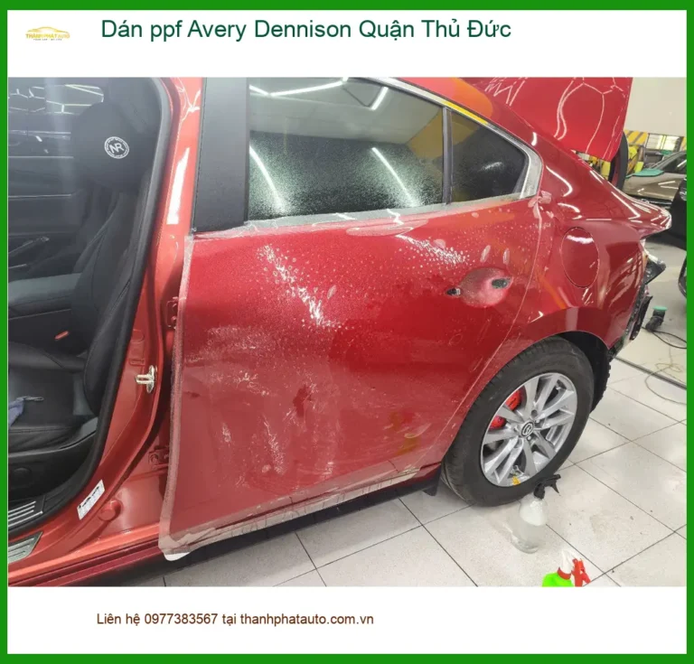 Trung Tâm Dán PPF Ô Tô ppf Avery Dennison Quận Thủ Đức - Thi Công Chuyên Nghiệp