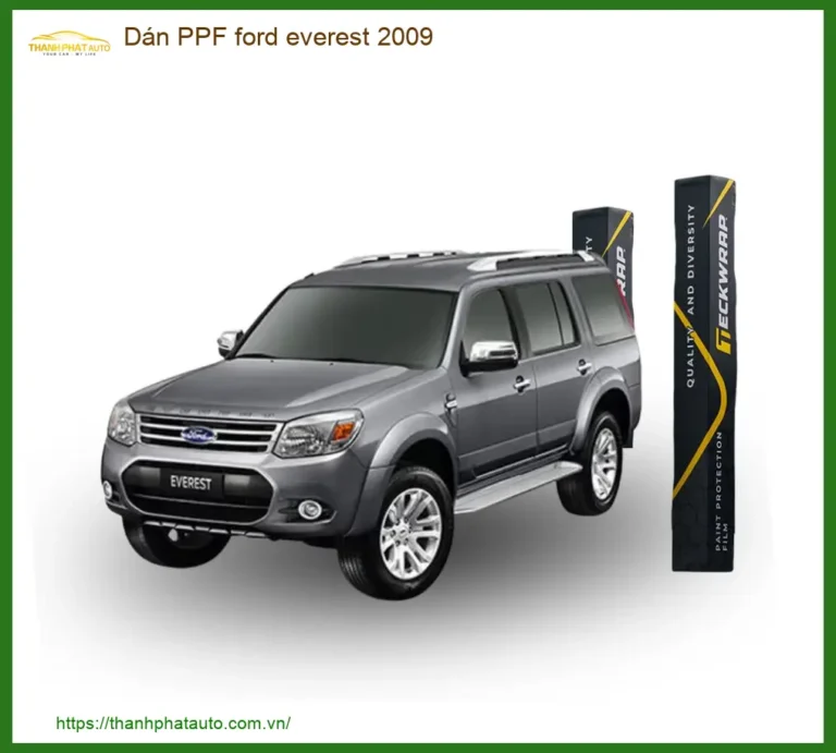 Dán PPF Ford Everest 2009 - Trung Tâm Thi Công Chính Hãng TPHCM