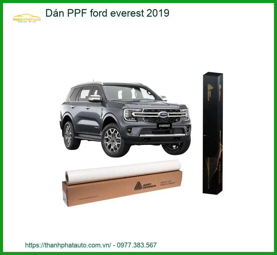 Dán PPF Ford Everest 2019 - Trung Tâm Thi Công PPF Chuyên Nghiệp TPHCM