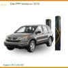 Dán PPF Chống Xước Honda CRV 2010