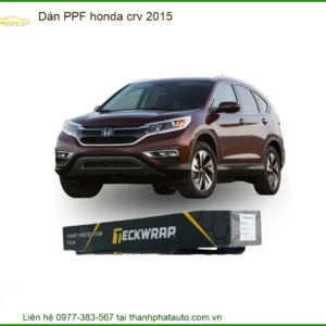Dán PPF Chống Trầy Xước Honda CRV 2015 - Địa Chỉ Lắp Đặt Chính Hãng Uy Tín TPHCM