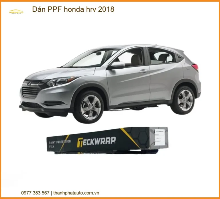 Dán PPF Honda HRV 2018 - Địa Chỉ Lắp Đặt Phim PPF Chính Hãng TPHCM