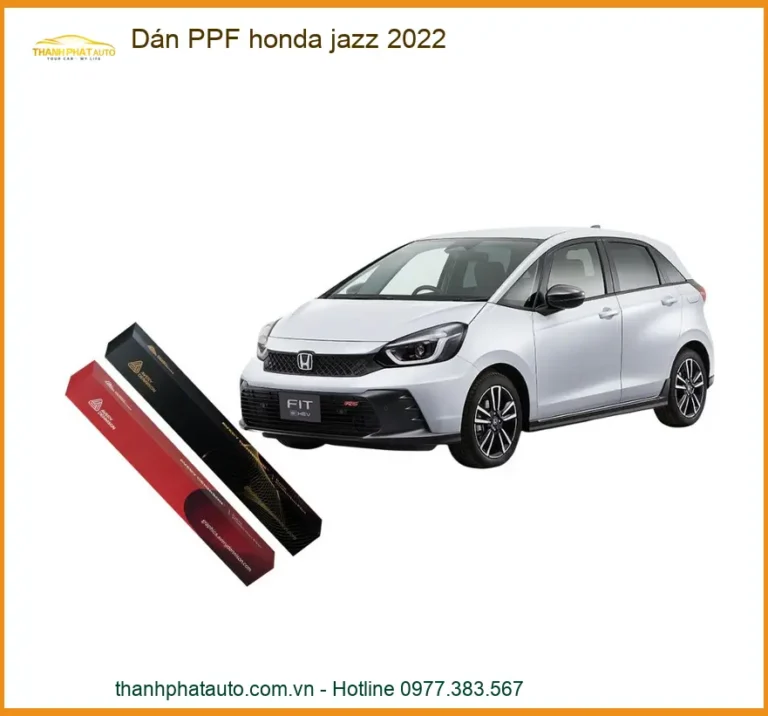 Dán PPF Bảo Vệ Sơn Honda Jazz 2022 - Địa Chỉ Thi Công Chính Hãng TPHCM