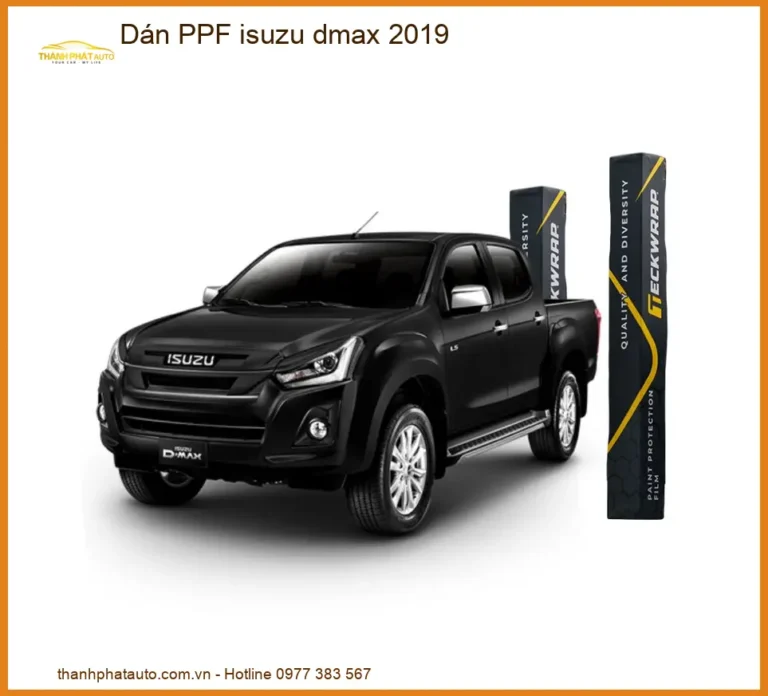 Dán PPF Isuzu Dmax 2019 - Địa Chỉ Lắp Đặt Chính Hãng, Giá Tốt TPHCM