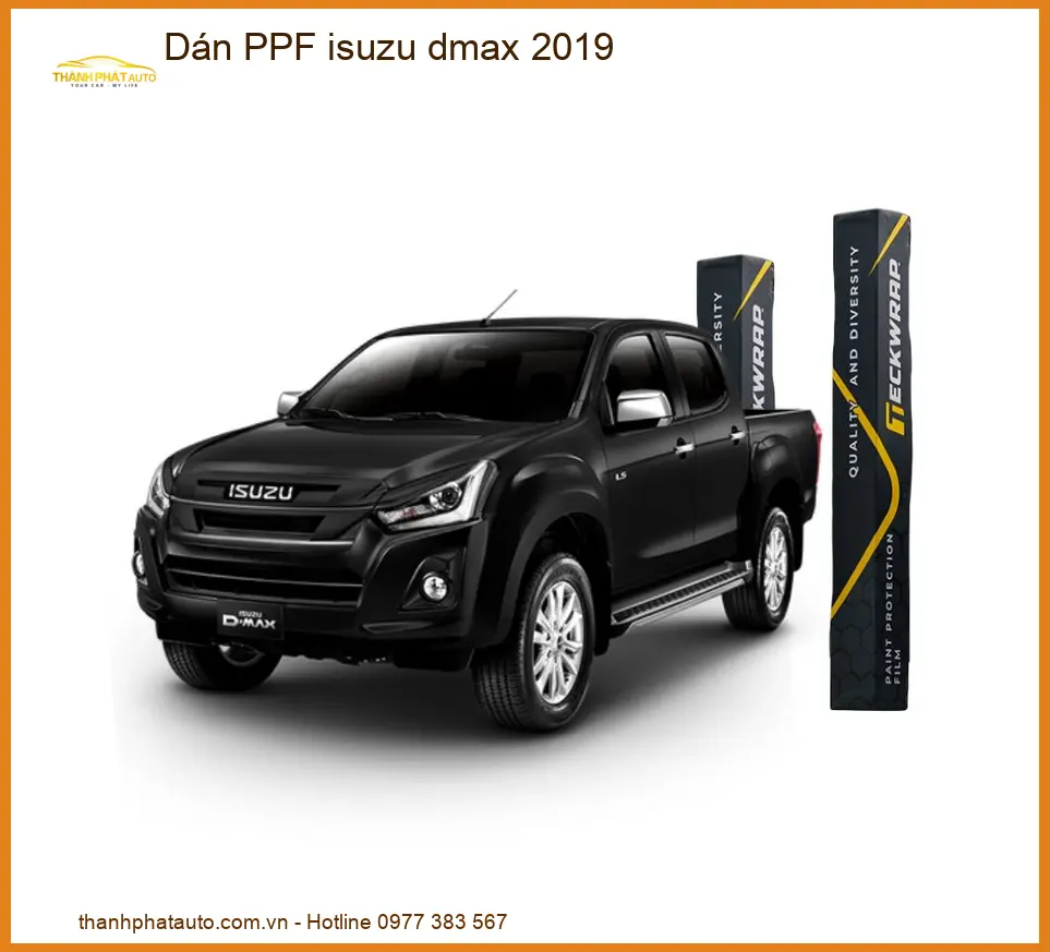 Dán PPF Isuzu Dmax 2019 - Địa Chỉ Lắp Đặt Chính Hãng, Giá Tốt TPHCM