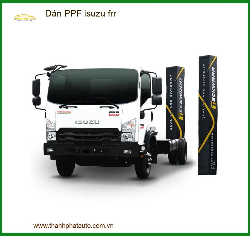 Dán PPF Isuzu FRR - Địa Chỉ Lắp Đặt Dán PPF Uy Tín Giá Tốt TPHCM