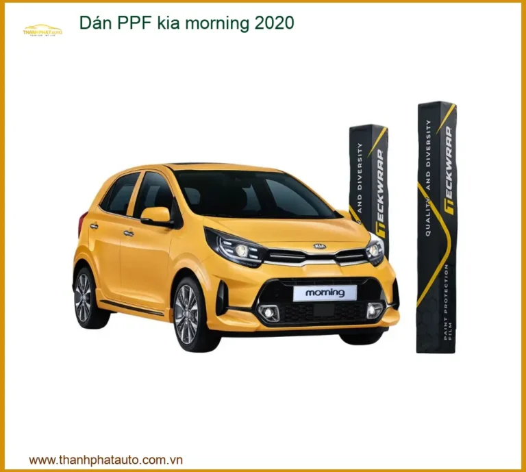 Dán Phim Bảo Vệ Sơn PPF Kia Morning 2020 - Trung Tâm Lắp Đặt Uy Tín TPHCM