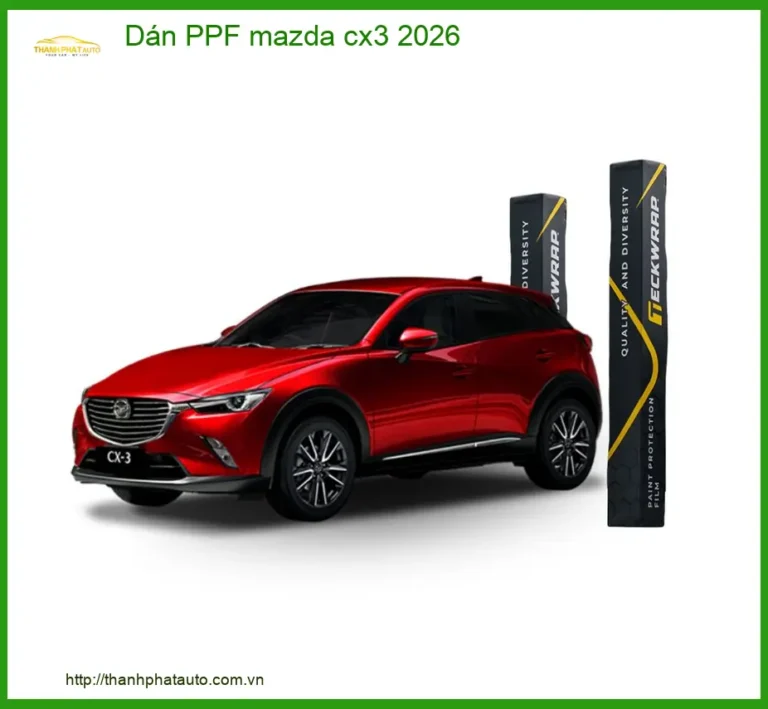Dán PPF Mazda CX3 2026 - Trung Tâm Thi Công Chống Xước Cao Cấp TPHCM