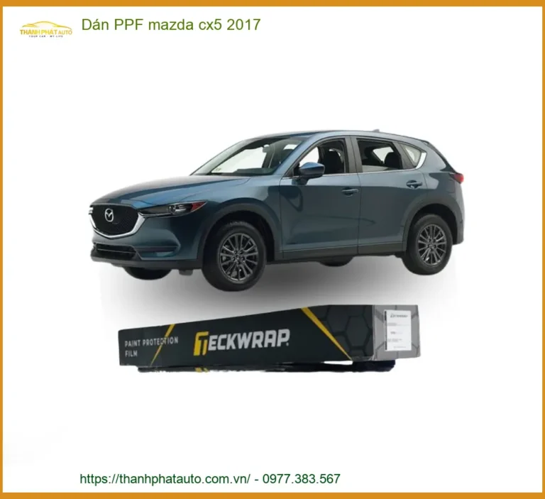 Dán Phim PPF Bảo Vệ Sơn Mazda CX5 2017 - Trung Tâm Nâng Cấp Chính Hãng TPHCM