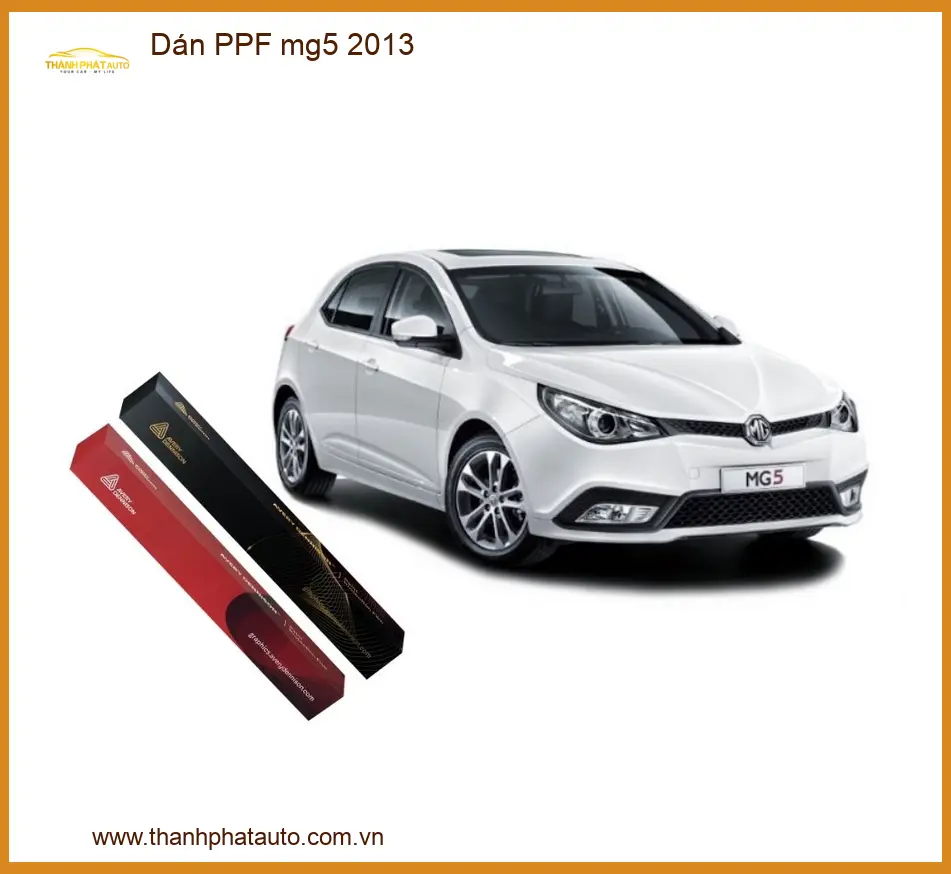 Dán PPF Bảo Vệ Sơn Chống Trầy Xe MG5 2013 - Địa Chỉ Thi Công Chính Hãng Giá Tốt TPHCM