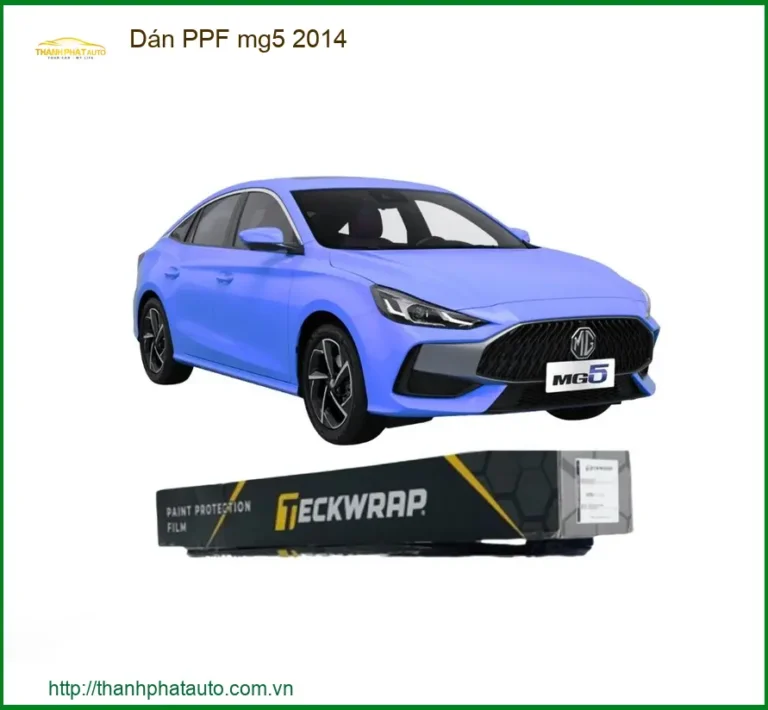 Dán PPF MG5 2014 - Địa Chỉ Thi Công PPF Uy Tín Giá Tốt TPHCM