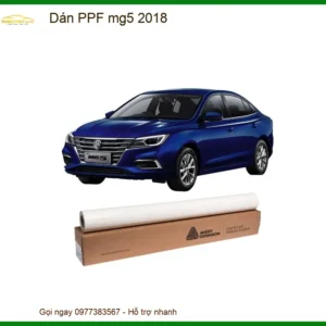 Dán PPF Bảo Vệ Sơn Xe MG5 2018 - Địa Chỉ Nâng Cấp Phim PPF Cao Cấp TPHCM