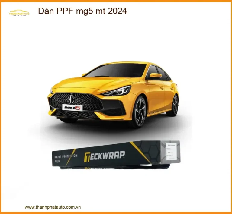 Dán PPF MG5 MT 2024 - Trung Tâm Uy Tín TPHCM