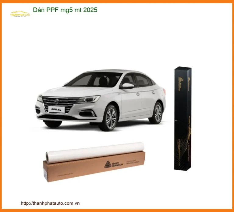 Dán PPF Bảo Vệ Sơn MG5 MT 2025 - Địa Chỉ Lắp Đặt Chính Hãng TPHCM