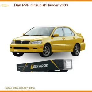 Dán PPF Mitsubishi Lancer 2003 - Địa Chỉ Lắp Đặt Uy Tín TPHCM