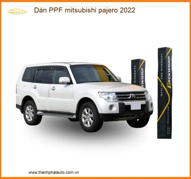 Dán PPF Mitsubishi Pajero 2022 - Địa Chỉ Lắp Đặt Uy Tín TPHCM