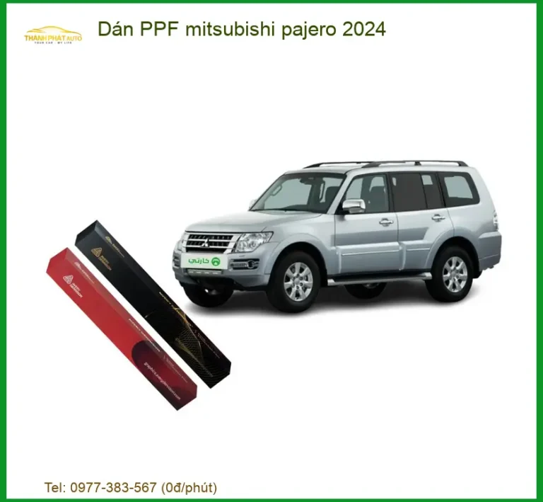 Dán PPF Mitsubishi Pajero 2024 - Trung Tâm Thi Công Uy Tín TPHCM
