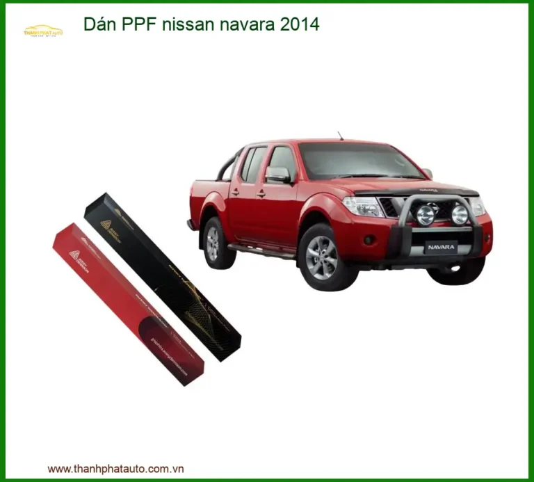 Dán PPF Nissan Navara 2014 - Địa Chỉ Lắp Đặt Uy Tín TPHCM