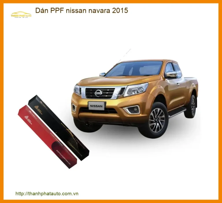 Thi Công Dán PPF Nissan Navara 2015 - Trung Tâm Uy Tín Chất Lượng TPHCM