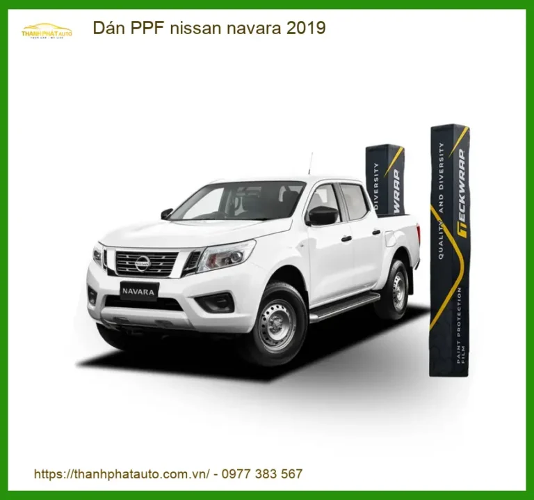 Dán PPF Bảo Vệ Sơn Nissan Navara 2019 - Trung Tâm Thi Công Cao Cấp Giá Tốt TPHCM