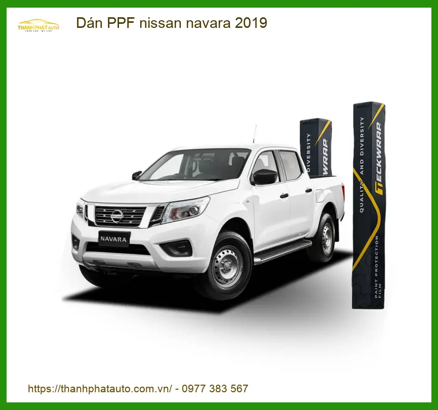 Dán PPF Bảo Vệ Sơn Nissan Navara 2019 - Trung Tâm Thi Công Cao Cấp Giá Tốt TPHCM