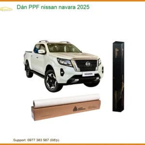 Dán PPF Nissan Navara 2025 - Trung Tâm Thi Công Bảo Vệ Sơn Cao Cấp TPHCM