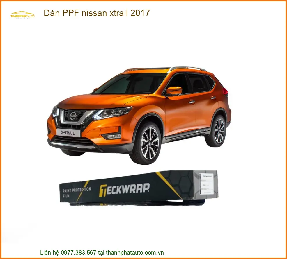 Dán PPF Nissan Xtrail 2017 - Trung Tâm Thi Công Chính Hãng TPHCM