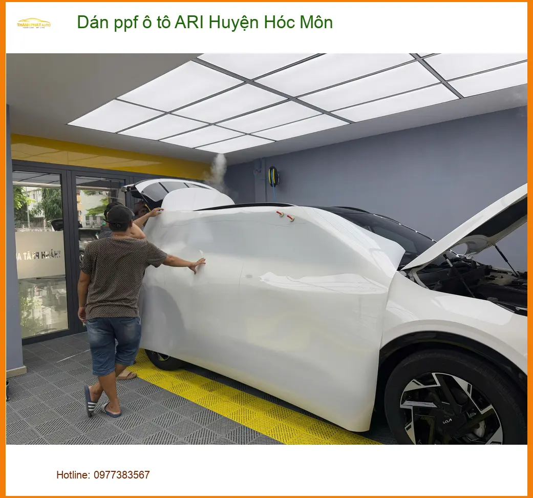 Trung Tâm Dán PPF Ô Tô ppf ô tô ARI Huyện Hóc Môn - Thi Công Chuyên Nghiệp ảnh thực tế 2