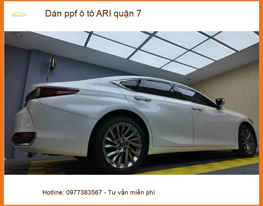 Trung Tâm Dán PPF Ô Tô ppf ô tô ARI quận 7 - Thi Công Chuyên Nghiệp ảnh thực tế 2
