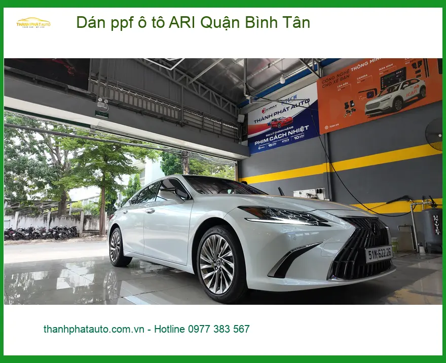 Trung Tâm Dán PPF Ô Tô ppf ô tô ARI Quận Bình Tân - Thi Công Chuyên Nghiệp ảnh thực tế 2