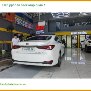 Địa Chỉ Dán PPF Ô Tô ppf ô tô Teckwrap quận 1 - Thi Công Chuyên Nghiệp